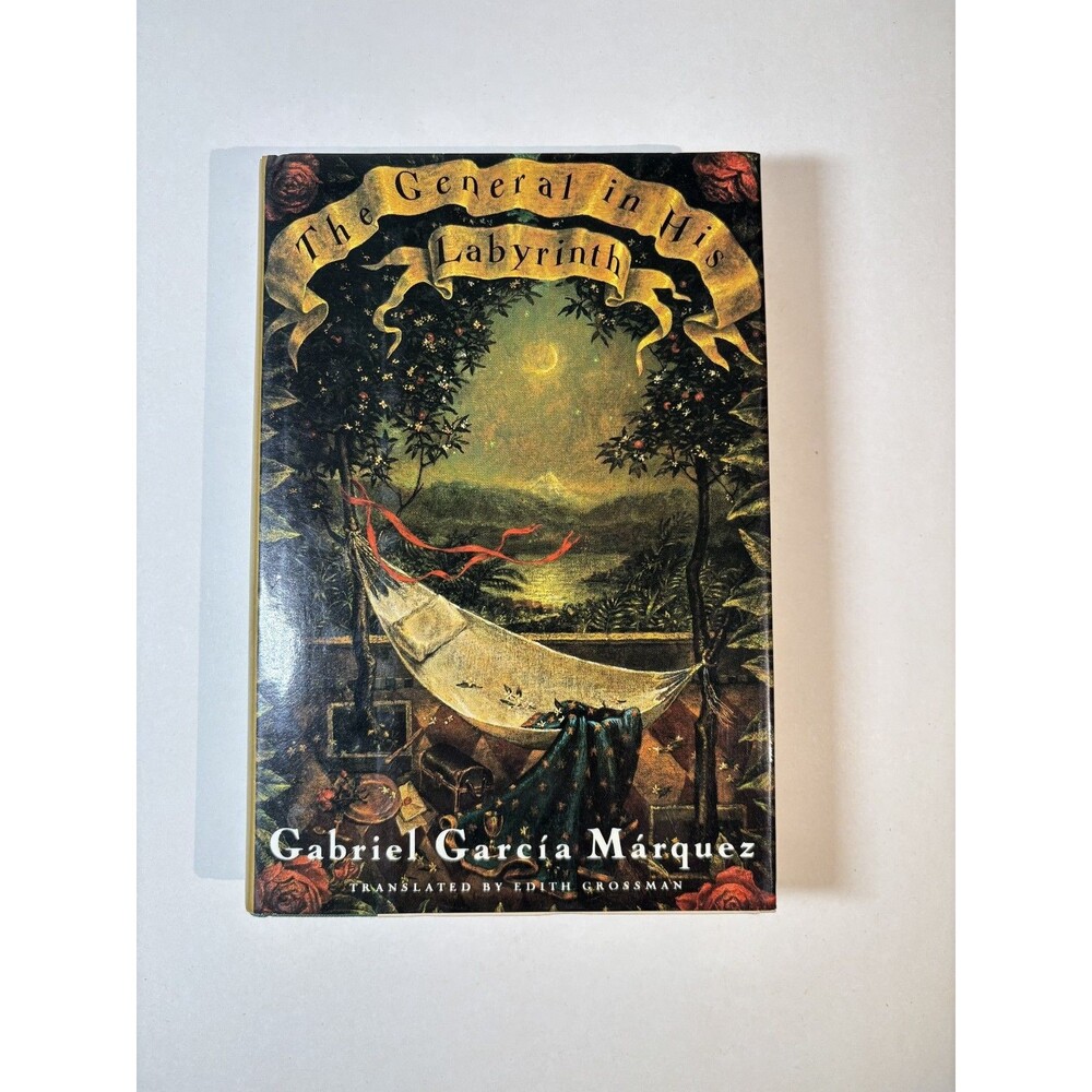 The General In His Labyrinth By Gabriel Garcia Marquez HC/DJ - BOMC Very Good